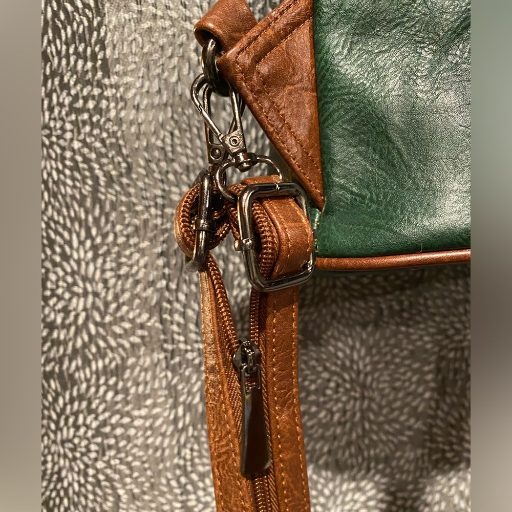 Vegan Leather Backpack Purse - Picture 5 of 9
